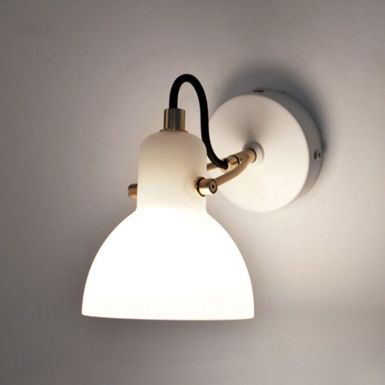 Adjustable Glass Wall Sconce