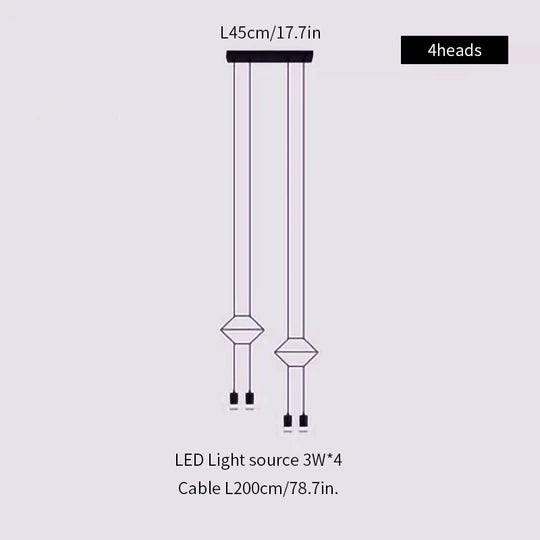 Wireflow LED Chandelier