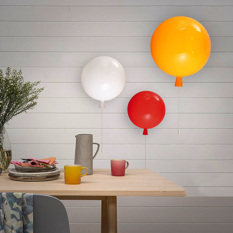 Mini Balloon Colored Wall Lamp