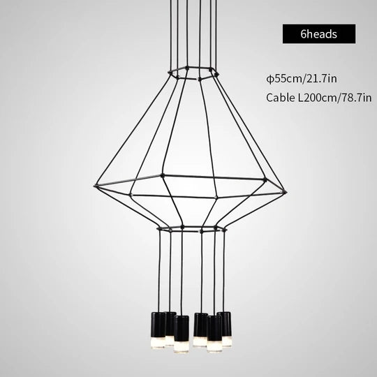 Wireflow LED Chandelier