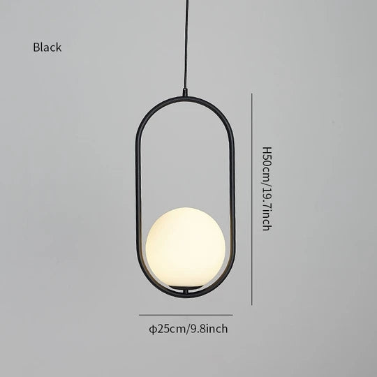 Mila Glass Ball Pendant