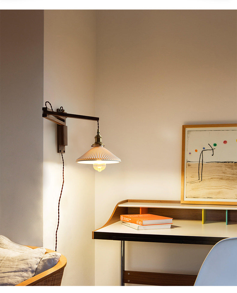 Vintage Folding Wall Lamps