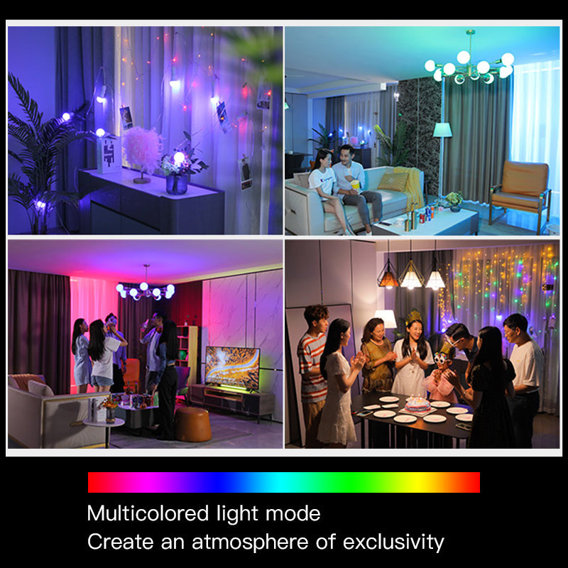 Couplet Remote Control Bluetooth Music RGBW LED Bulb 