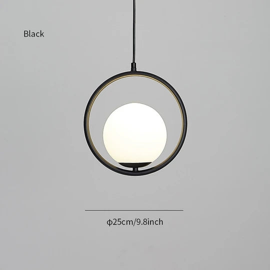 Mila Glass Ball Pendant