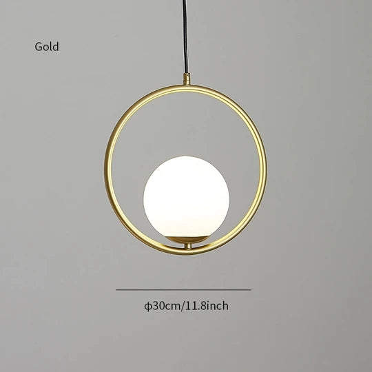 Mila Glass Ball Pendant