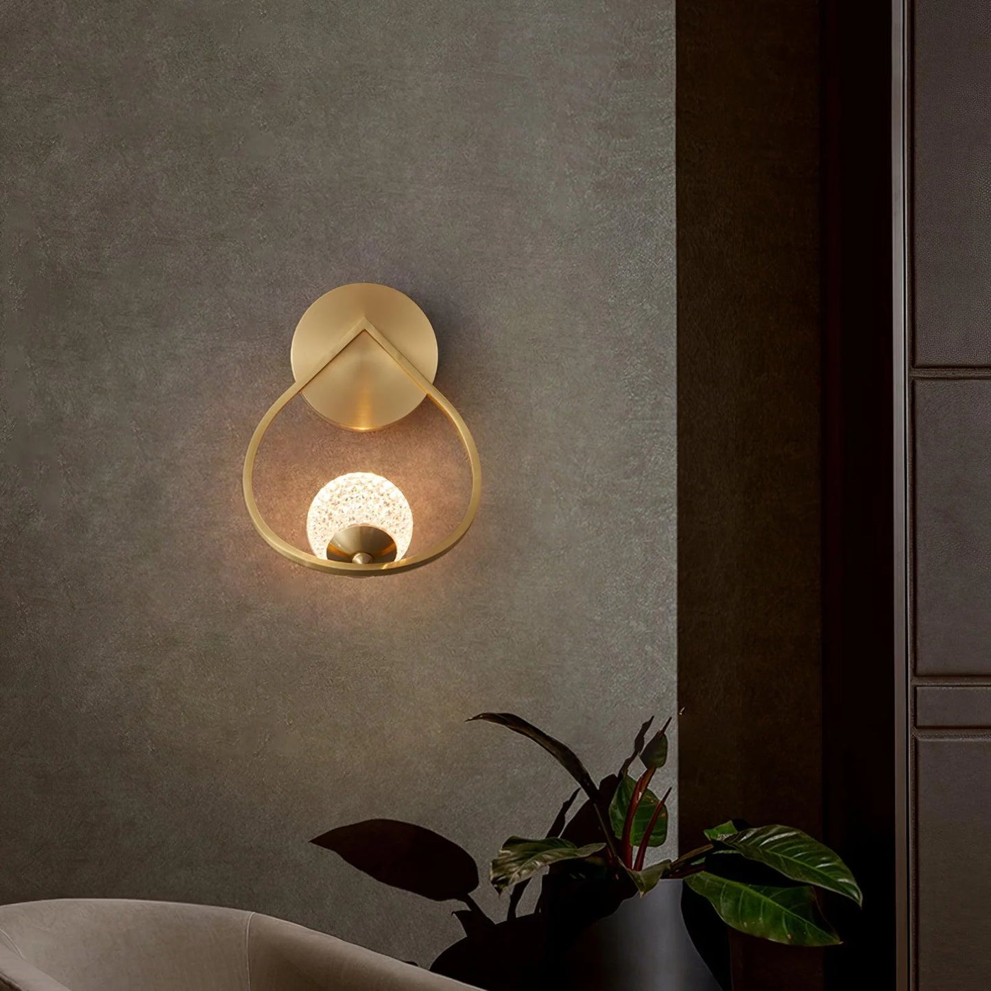 Love Water Drop Wall Lamp