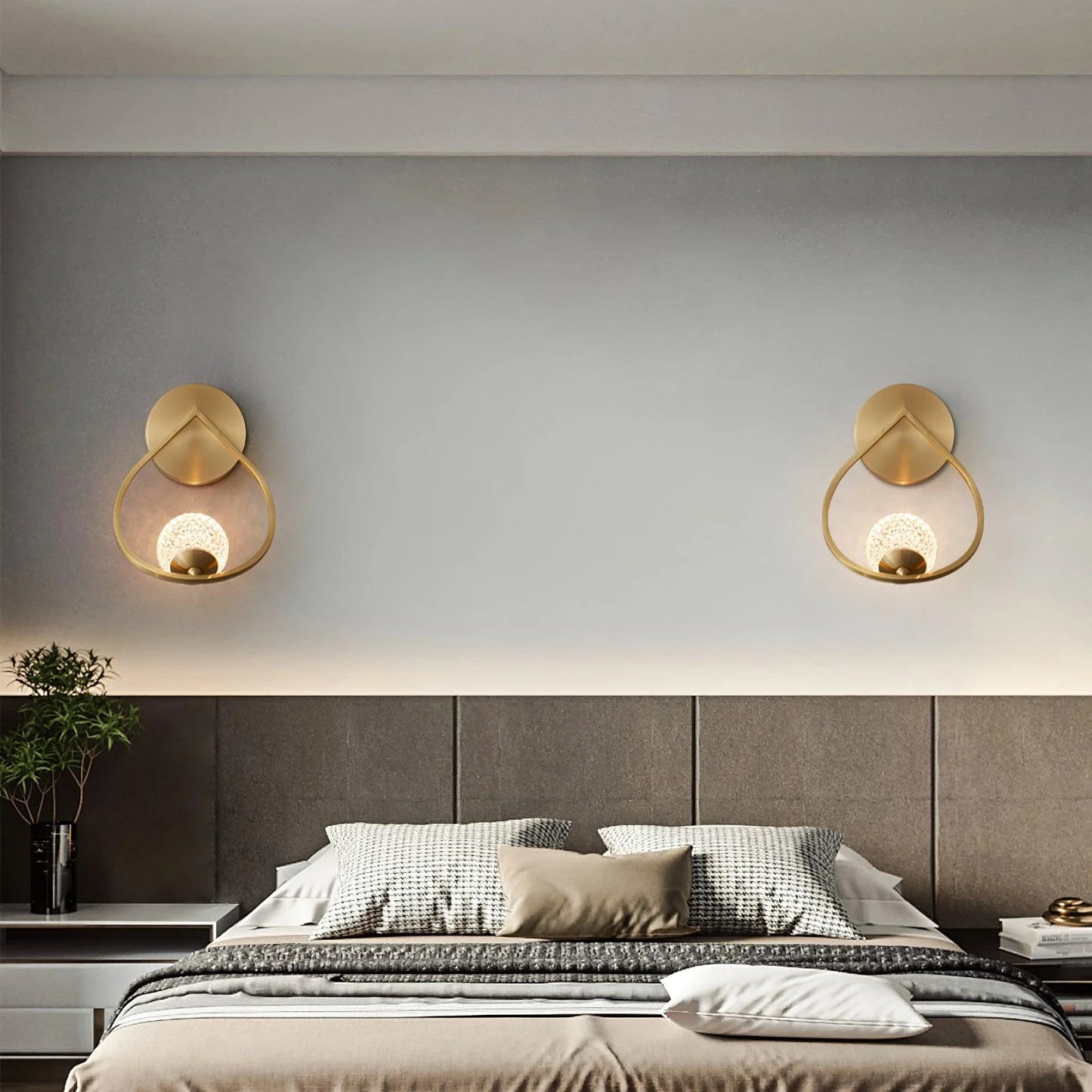 Love Water Drop Wall Lamp