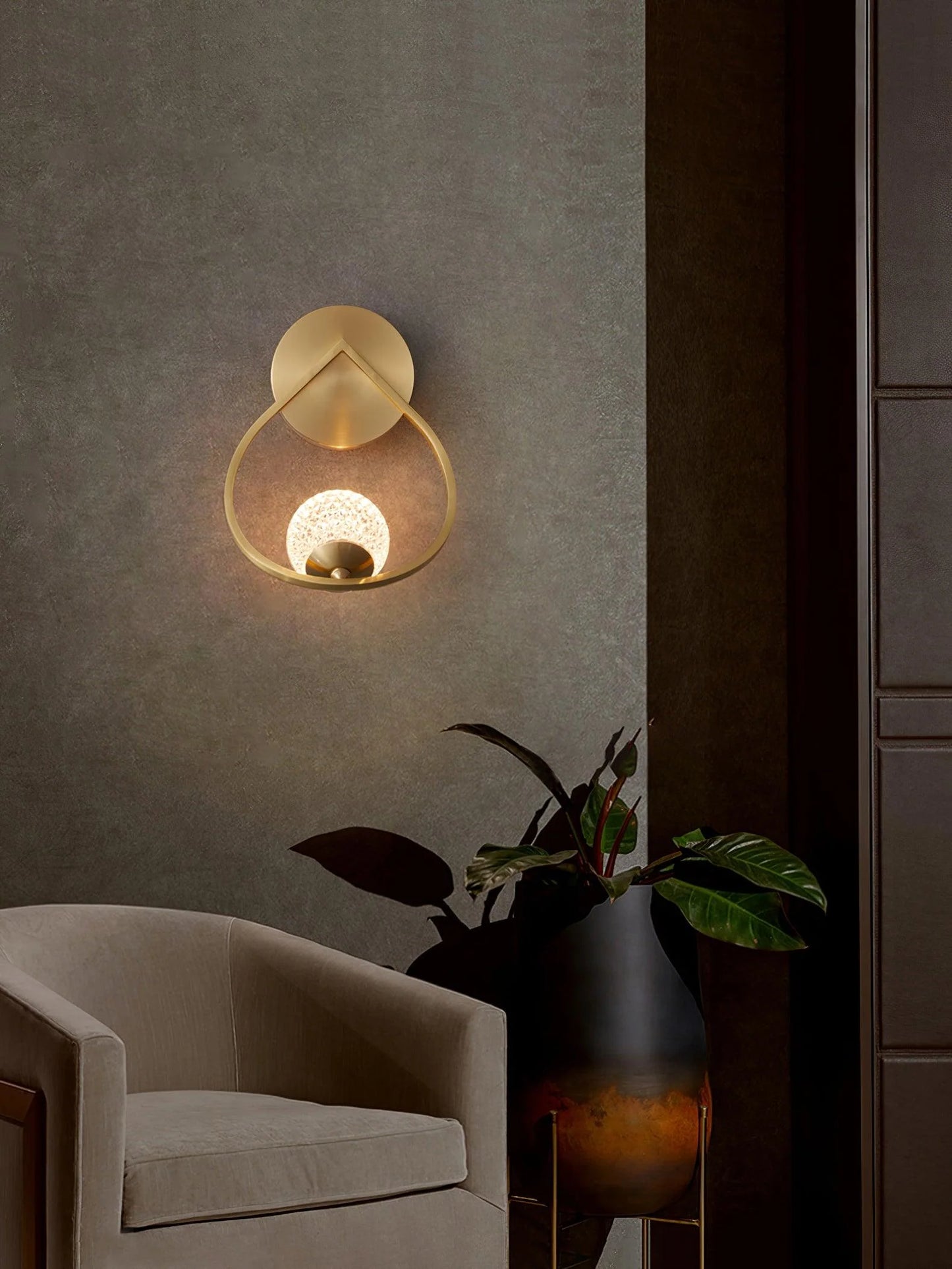 Love Water Drop Wall Lamp