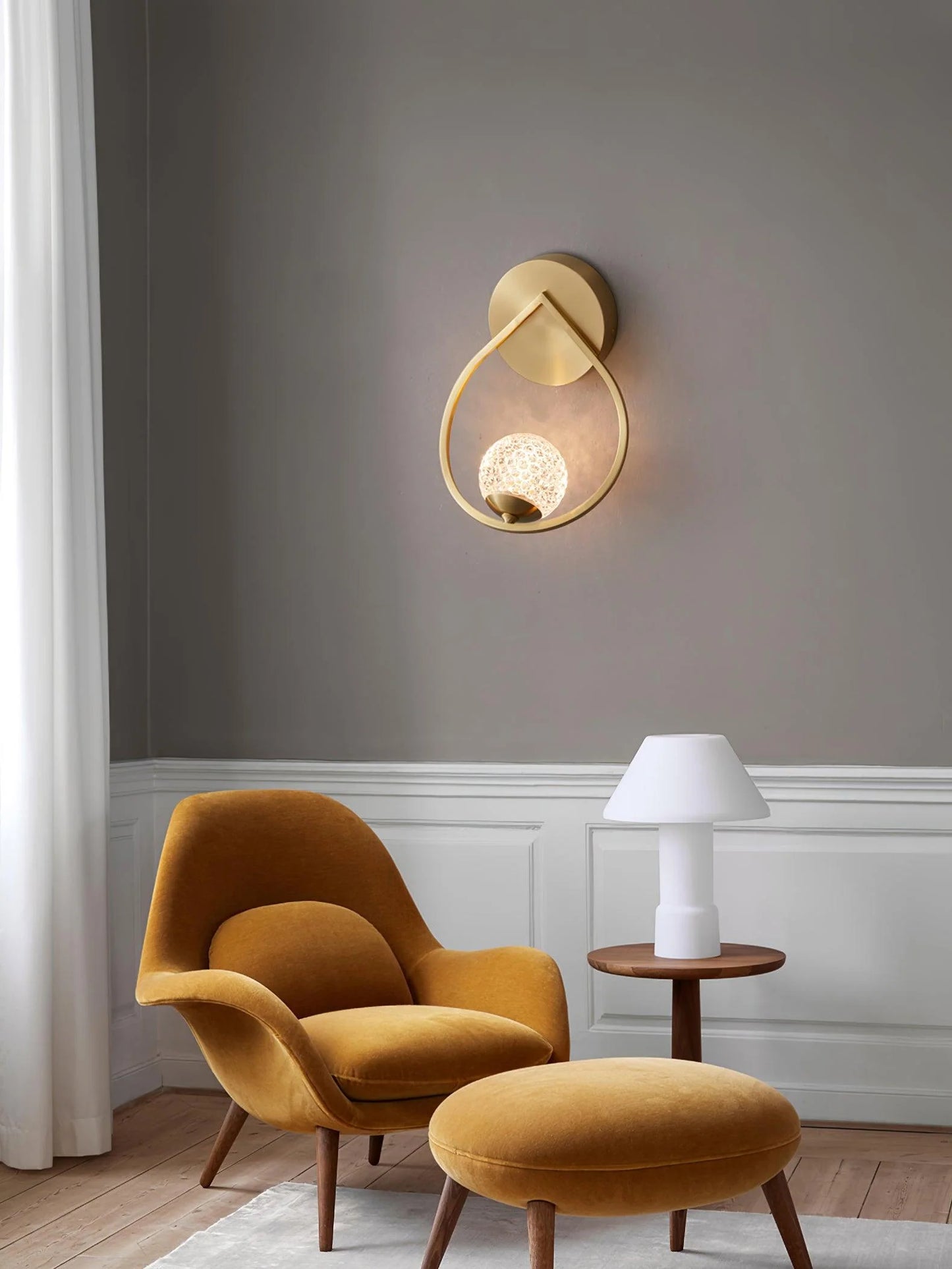 Love Water Drop Wall Lamp