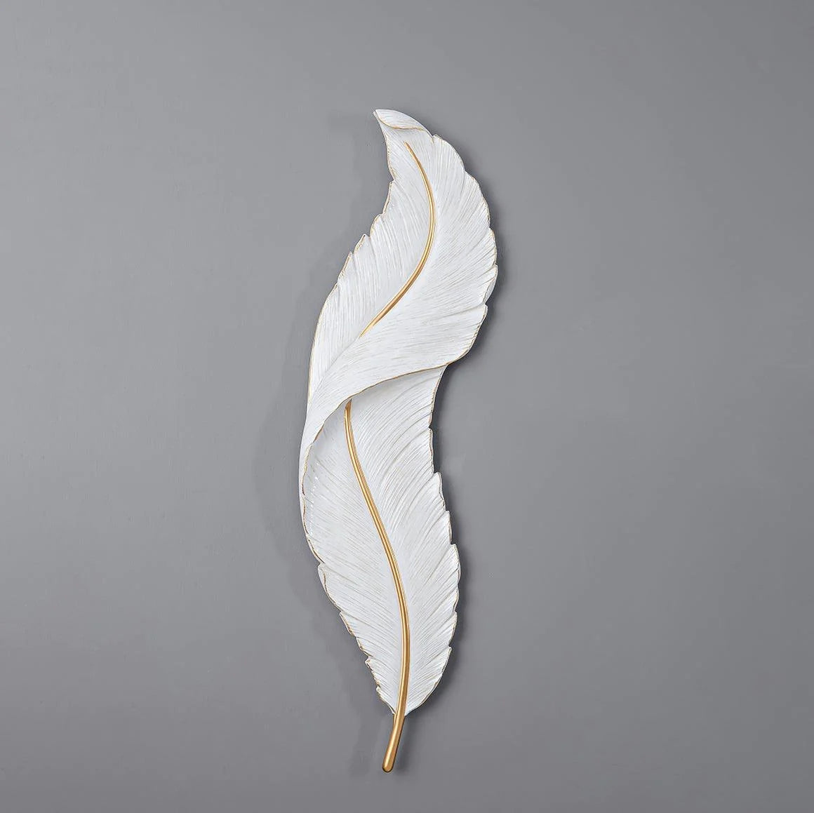 Light Luxury Feather Wall Lamp