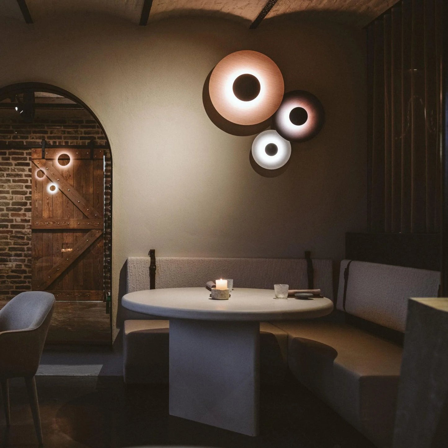 Modern Flying Saucer Wall Lamps