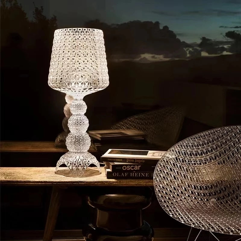 Hollow LED Crystal Table Lamp & Floor Lamp