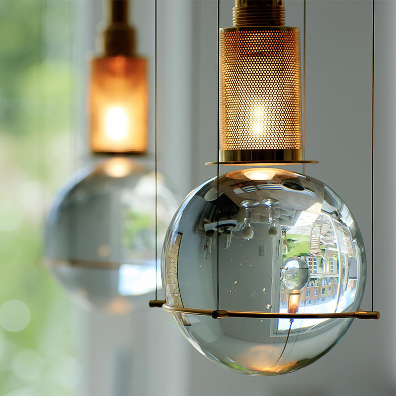 Le Tre Streghe Pendant Light Brass