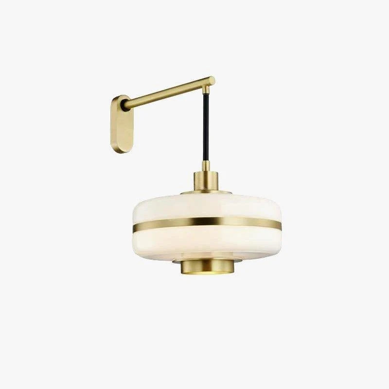 Round Biscuit Wall Lamp