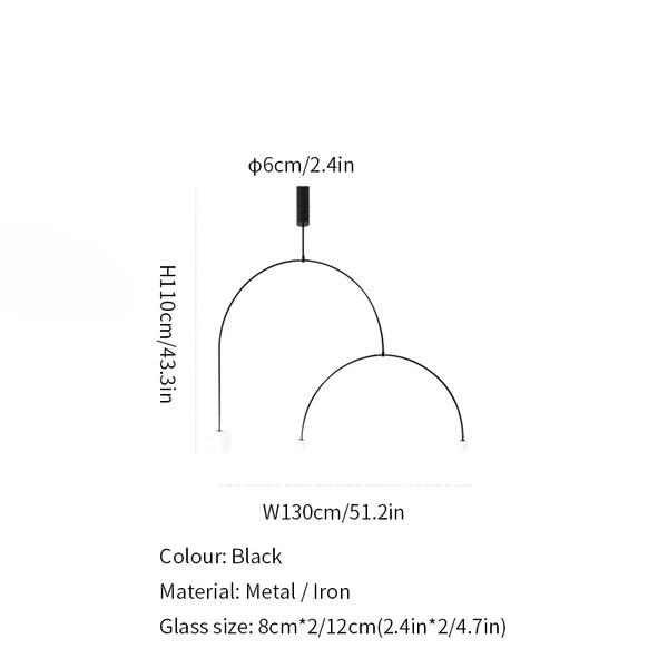 Mobile Chandelier Pendant Light