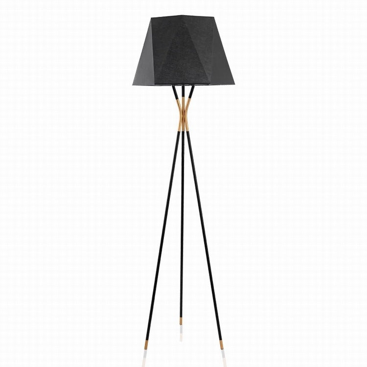 Modern Tripod Floor Lamp Black
