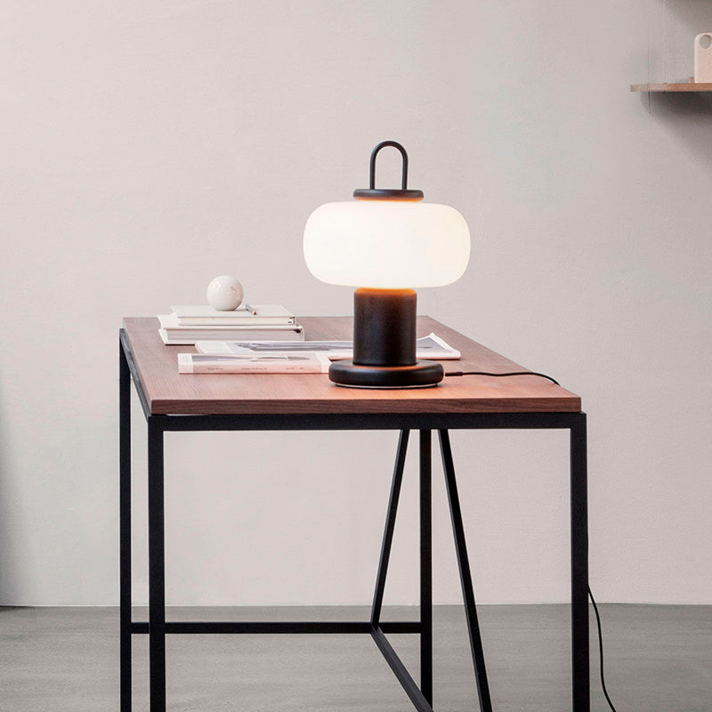Nox Small Glass Table Lamp