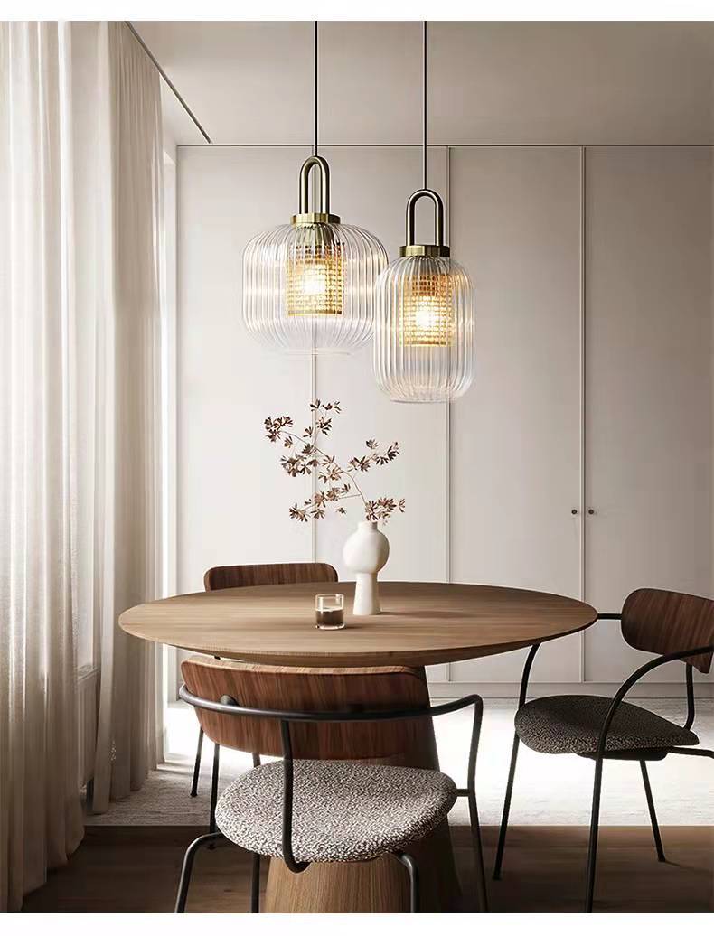 Striped Waves Pentand Lamp