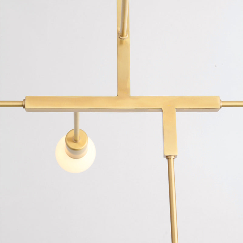 Cliff Brass chandelier 5Lights