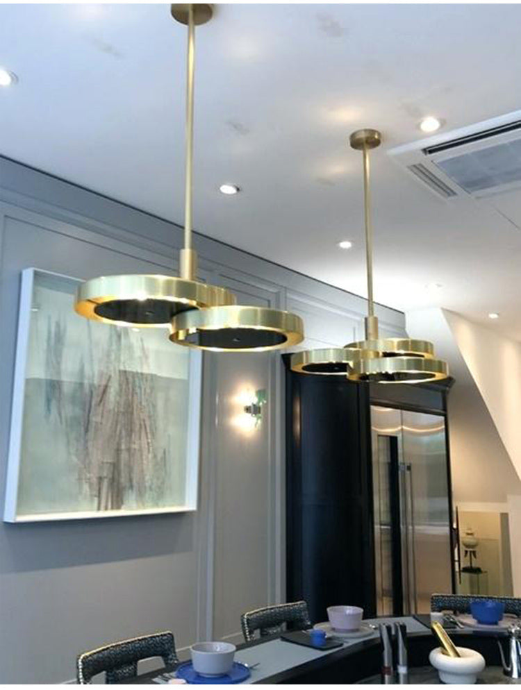 Triarc Brass Chandelier