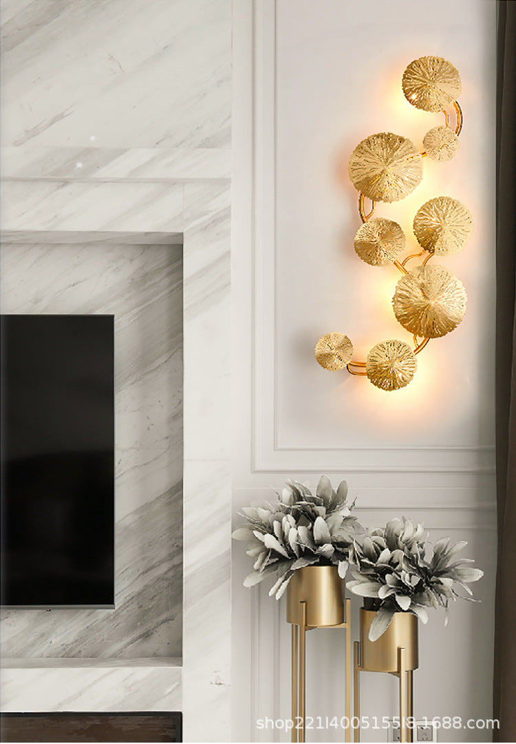 Lotus Leaf Wall Decor for Fashion and Home Decor
