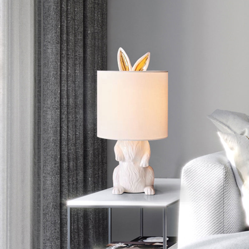 Resin Rabbit Table Lamp