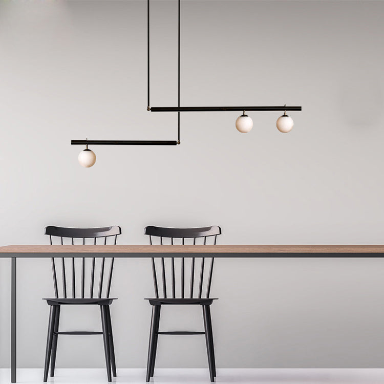Satellite suspension ceiling light