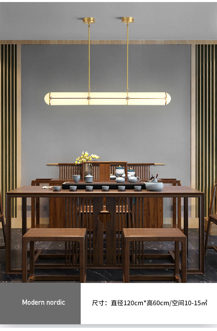 LED linear pendant chandelier
