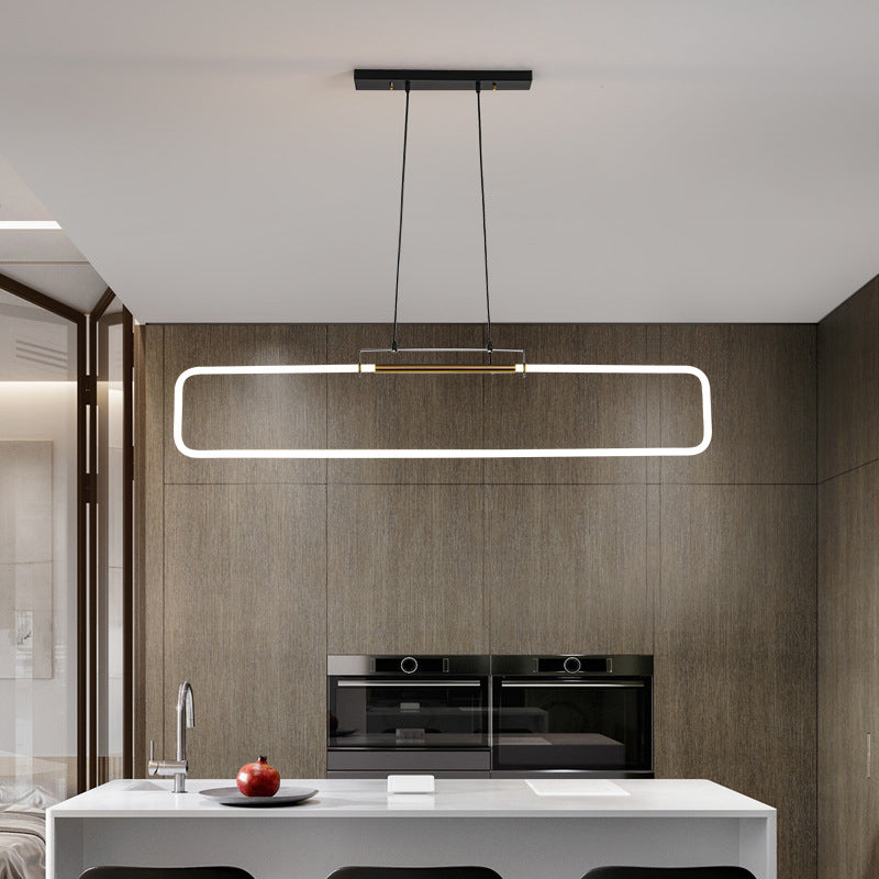 Long Strip LED Pendant Lamp