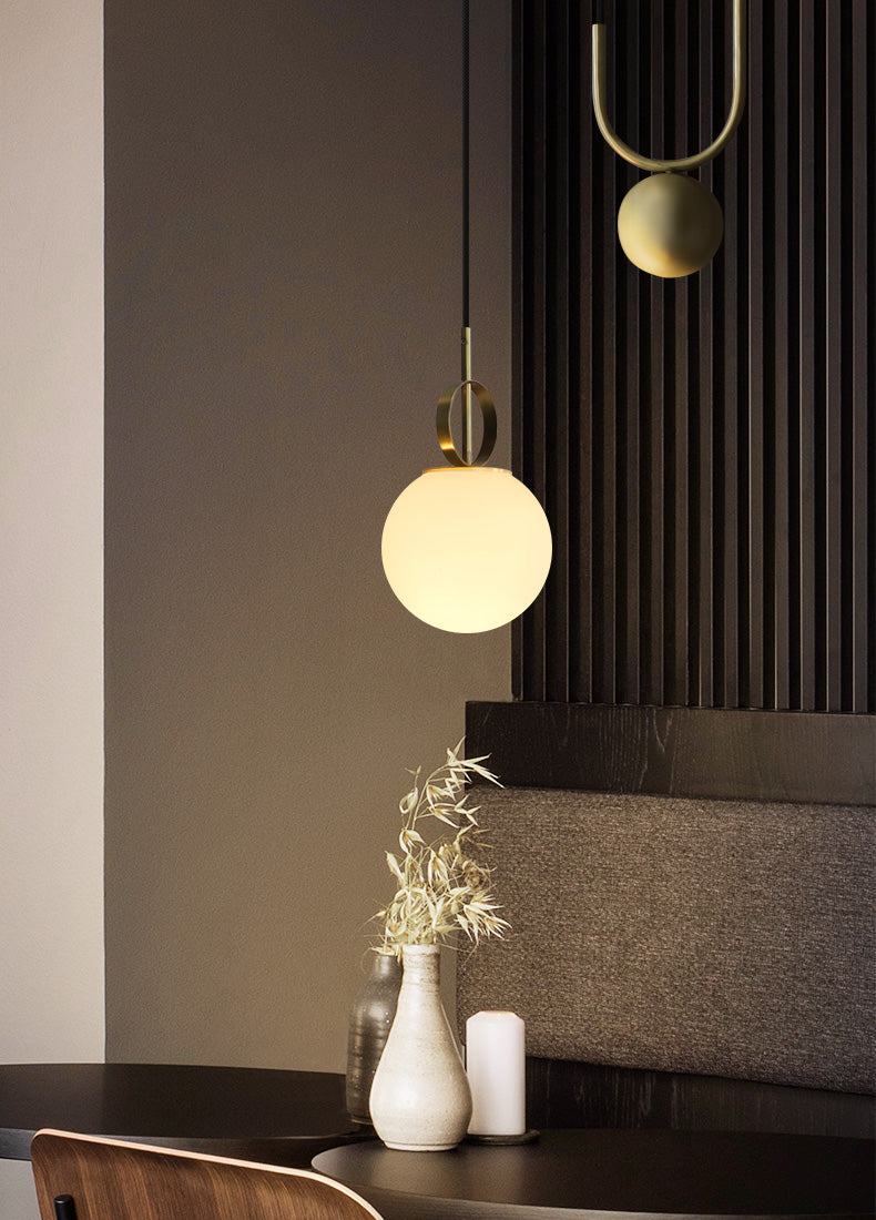 Creative Glass Ball Pendant Light