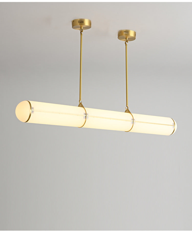 LED linear pendant chandelier