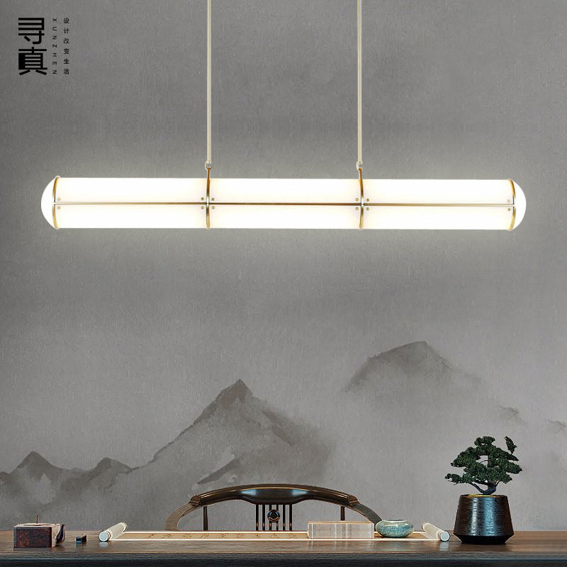 LED linear pendant chandelier