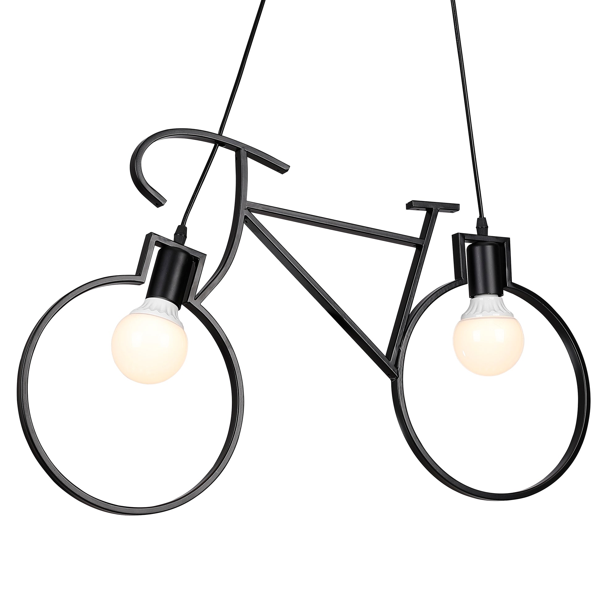 Iron Bike Industrial Pendent Light for Dining Room Bedroom
