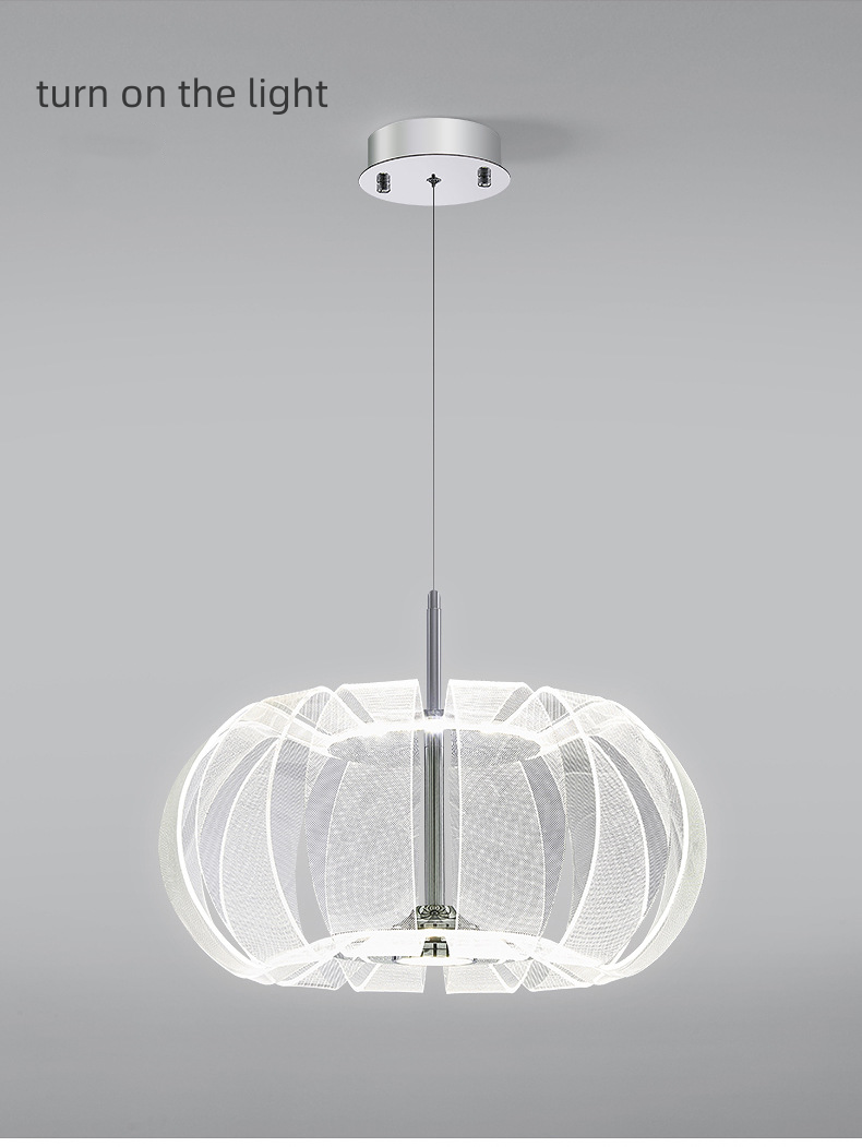 Pumpkin Hollow-out Pendant Light