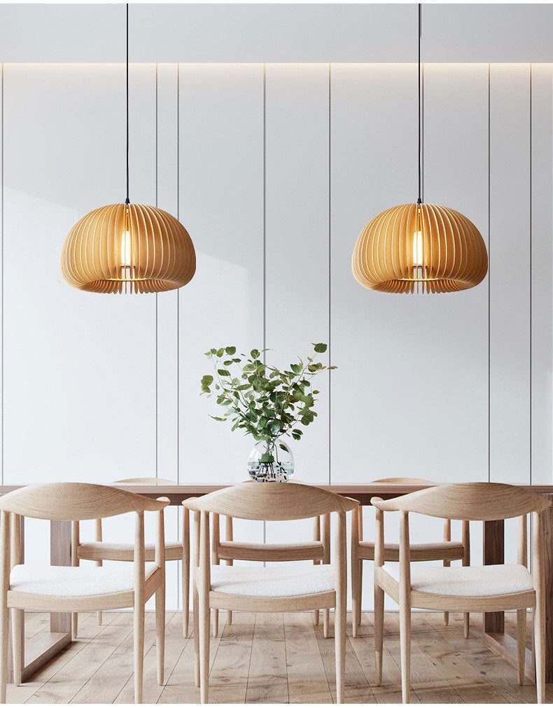 Wooden Pendant Light