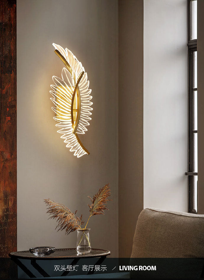 Feather LED Wall lamp