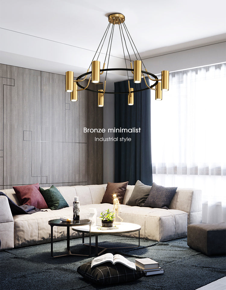 LED Cylinder Spot Light chandelier
