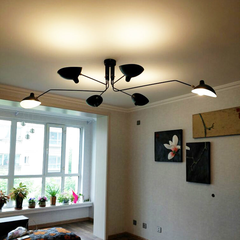  Serge Mouille ceiling lamp