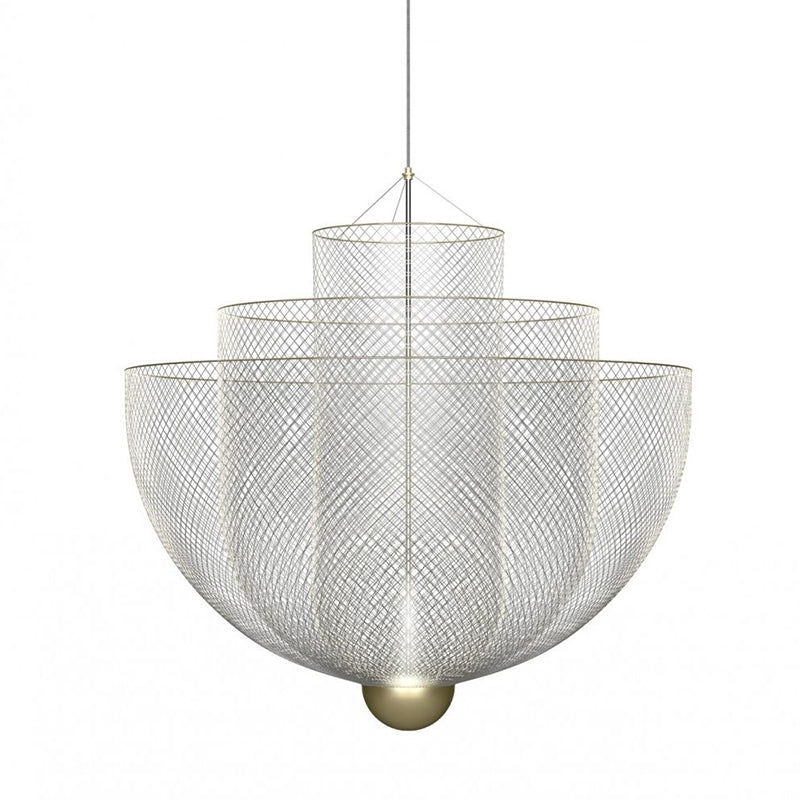Metal Meshmatics chandelier