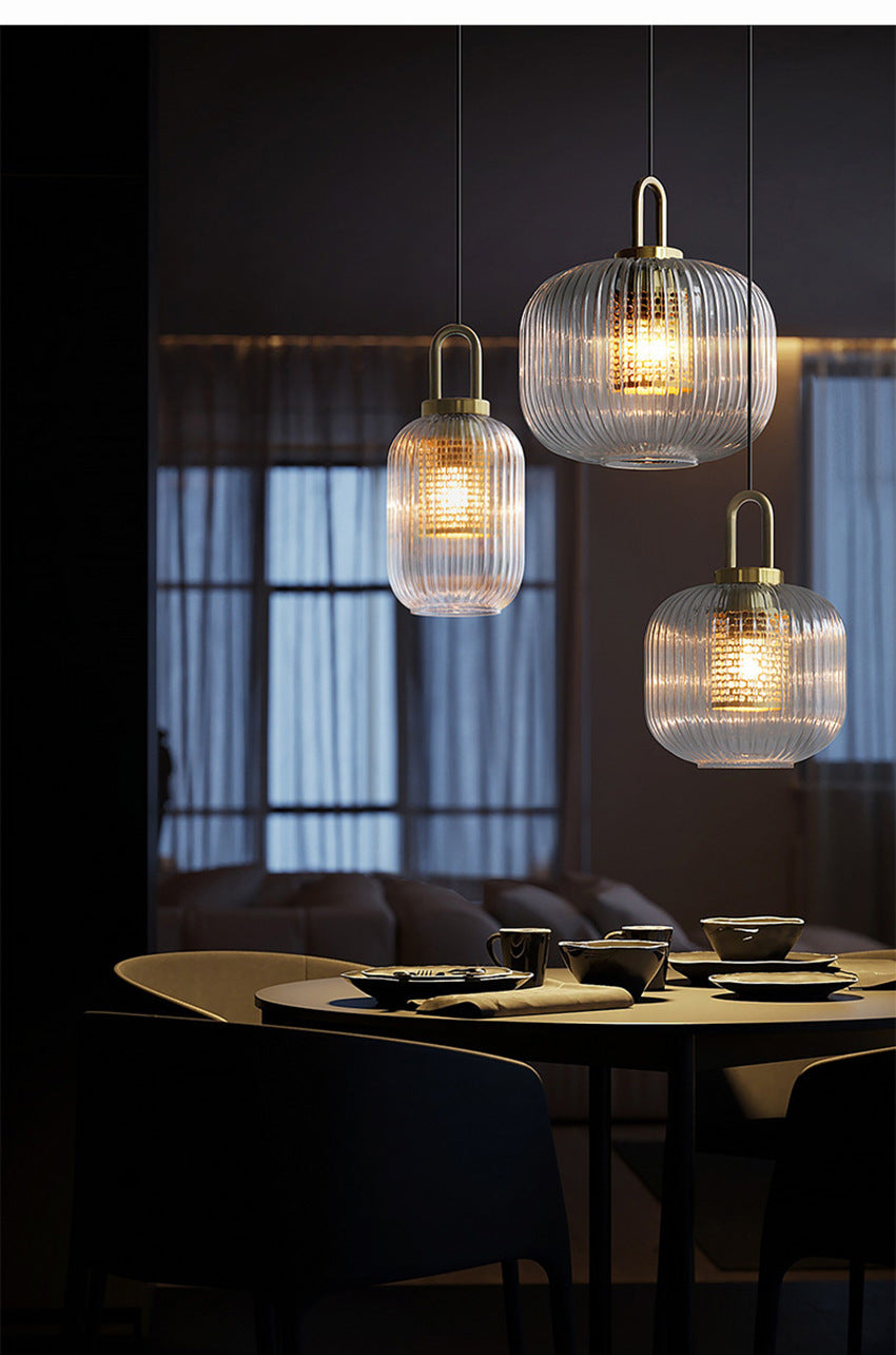Striped Waves Pentand Lamp