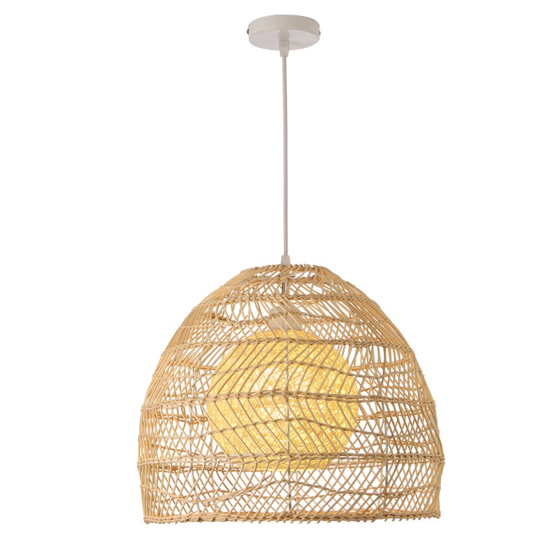 Wicker Pendant Light