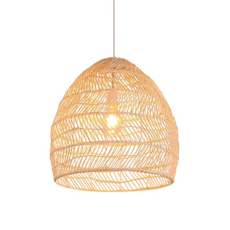 Wicker Pendant Light
