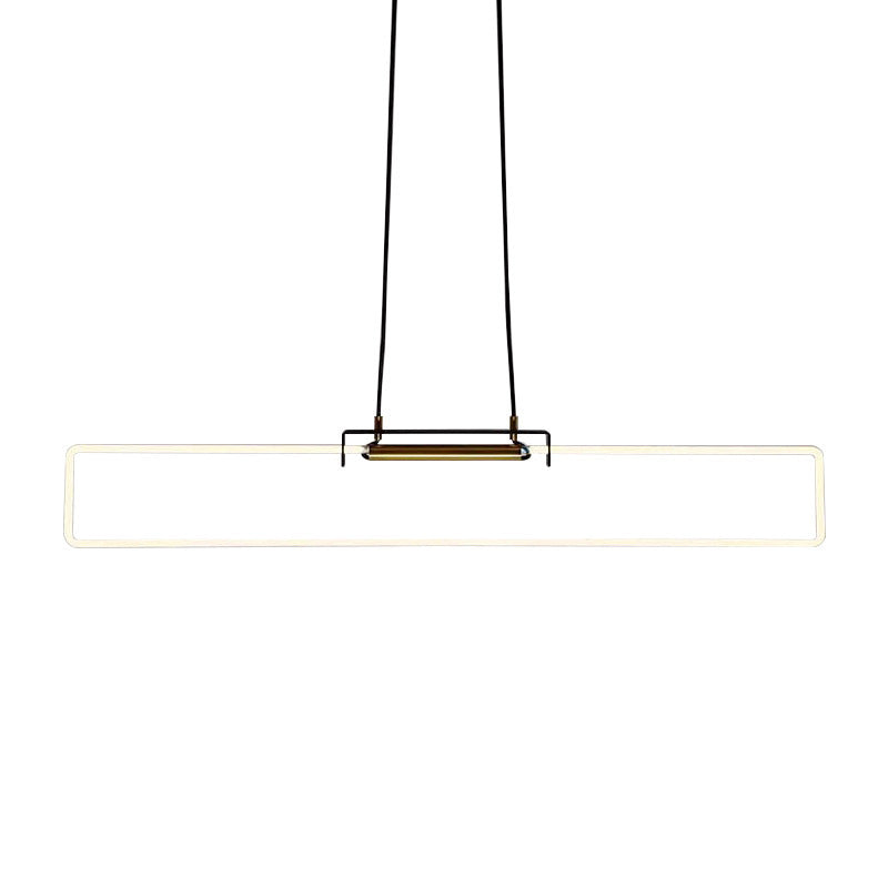 Long Strip LED Pendant Lamp