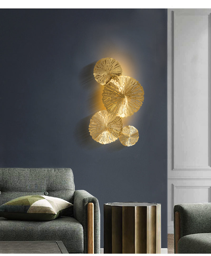 Lotus Leaf Wall Decor for Fashion and Home Decor