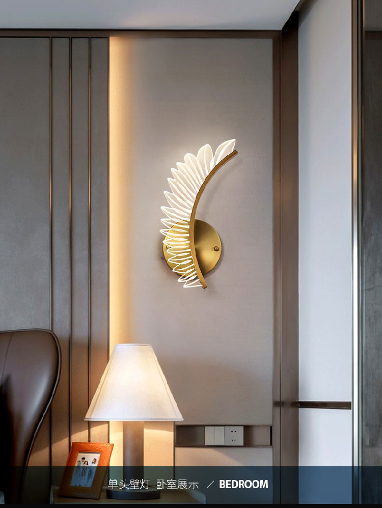 Feather LED Wall lamp