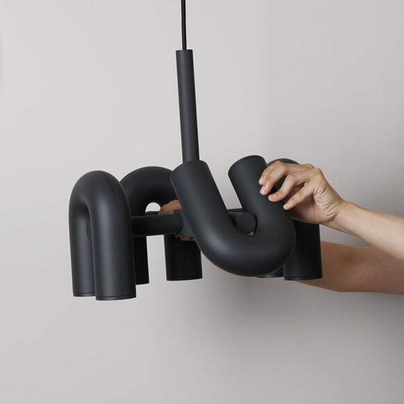 U-Shaped Balanced Chandelier