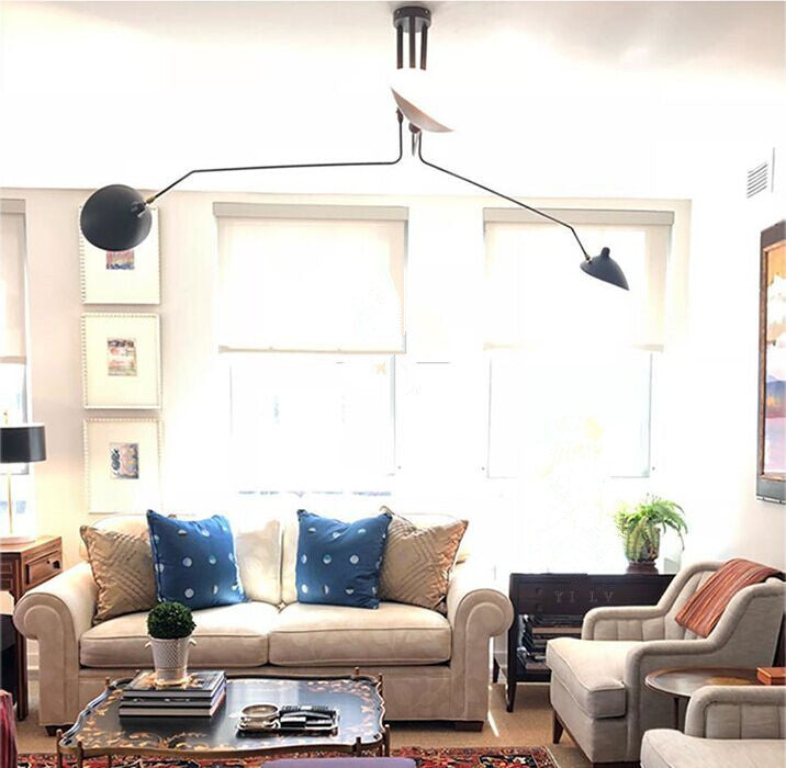  Serge Mouille ceiling lamp