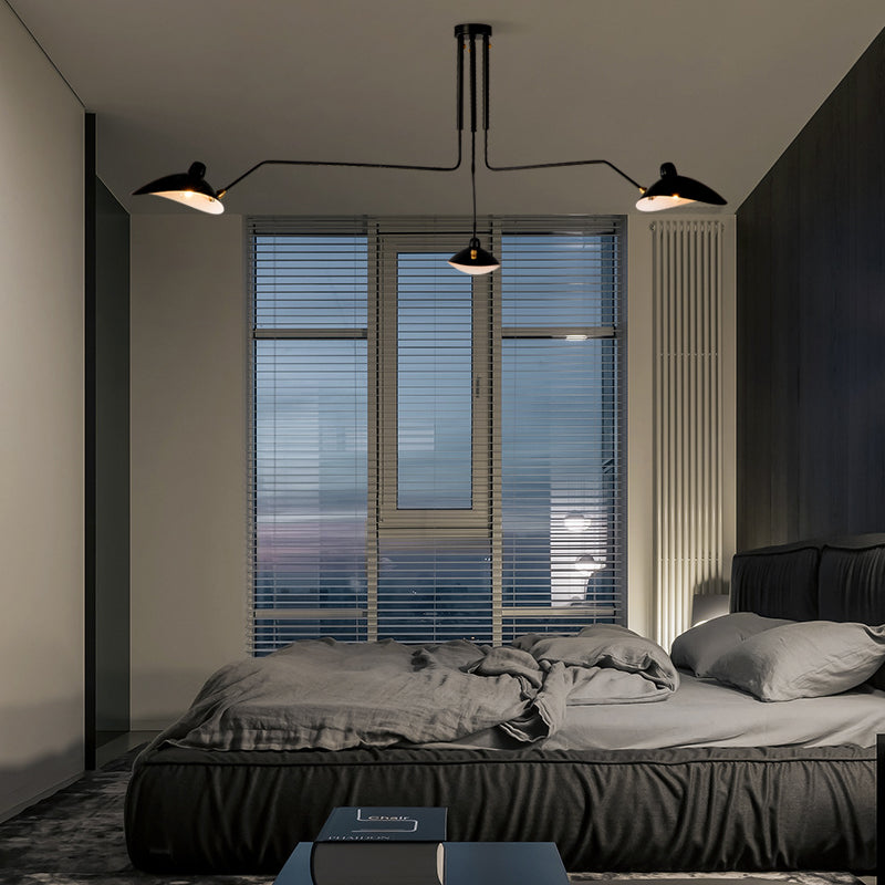  Serge Mouille ceiling lamp