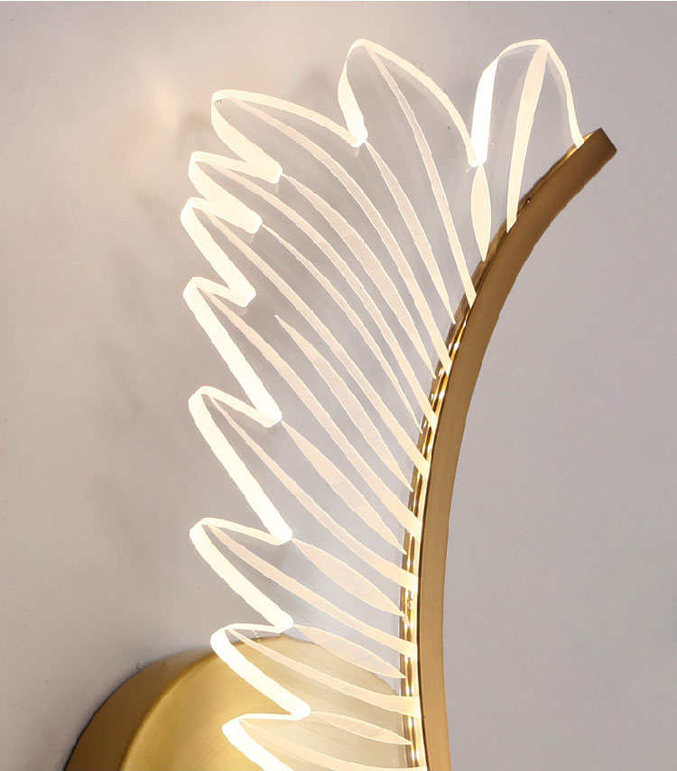 Feather LED Wall lamp