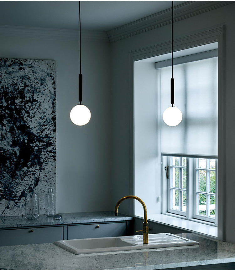Nostra Minimalist Glass Pendant Light